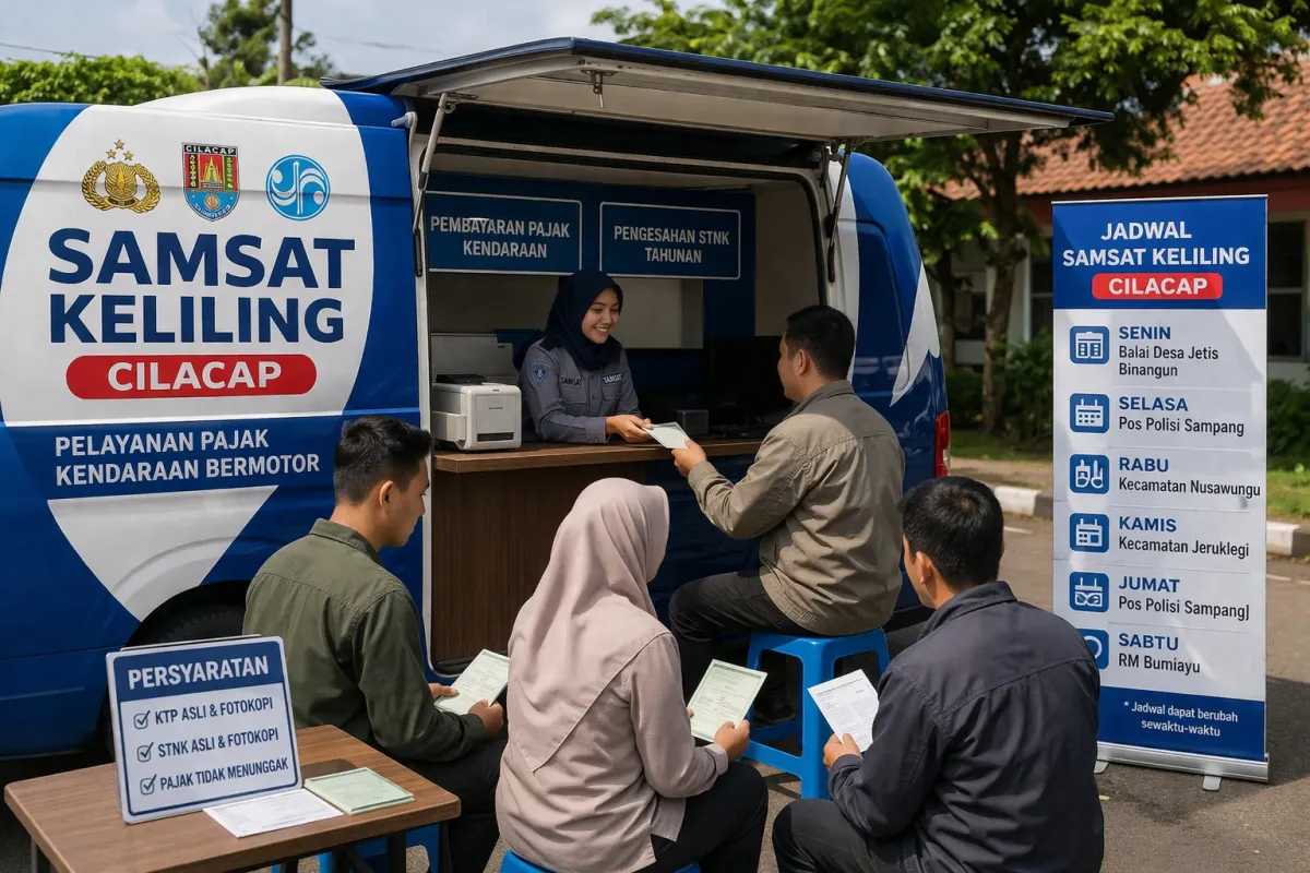 SAMSAT Cilacap: Solusi Cepat untuk Kepatuhan Kendaraan di Tengah Keramaian Kota